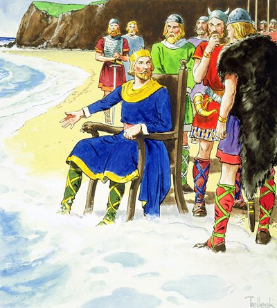 King Canute (c.995-1035) from 
